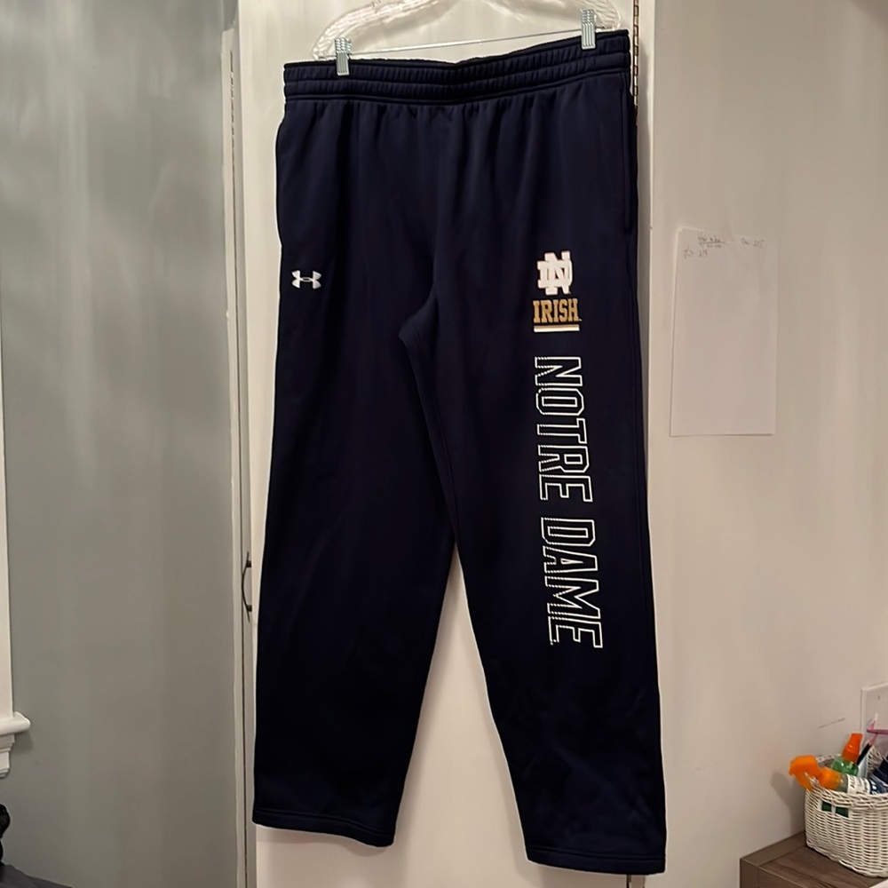 Notre Dame Under Armor sweat pants